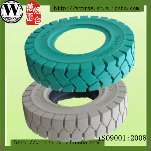 non-marking solid tire