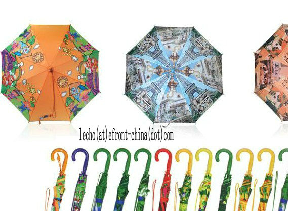 19 Inches Off-Setting Printing Kids\' Umbrellas