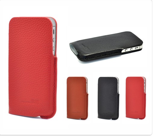 Genius Leather case for apple iphone 4/4S 