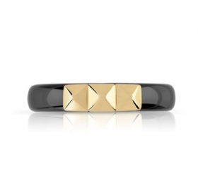 Новый дизайн керамической золотое кольцо оптового