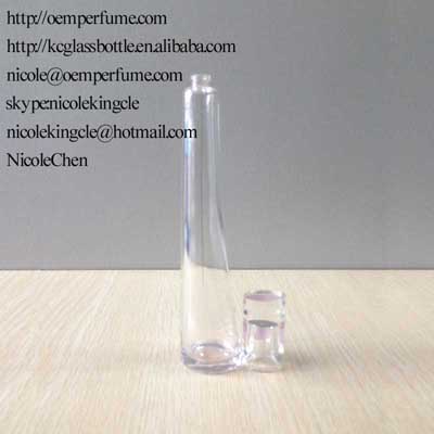 perfume glass bottles with cap