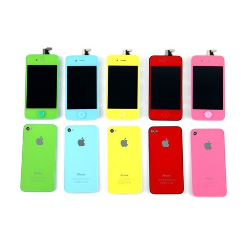 iPhone 4S Conversion Kit (LCD Assembly + Back Cover + Home Button)color