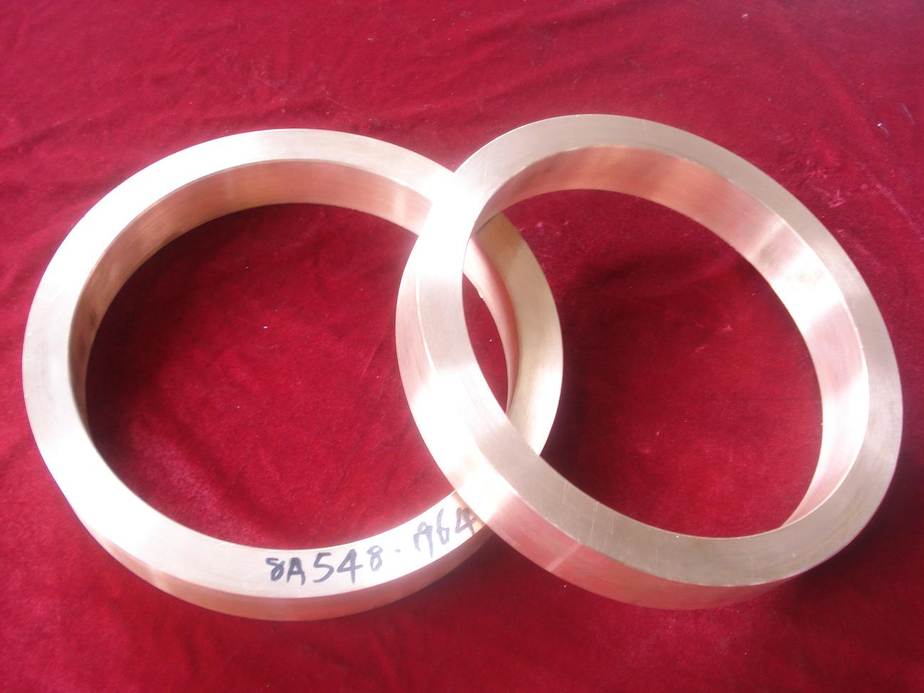 Copper rod and copper end ring for submersible pump rotor