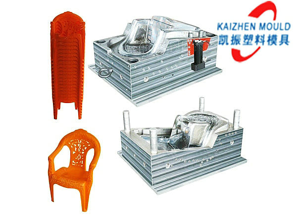 Beautiful design plastic arm chair injection mould