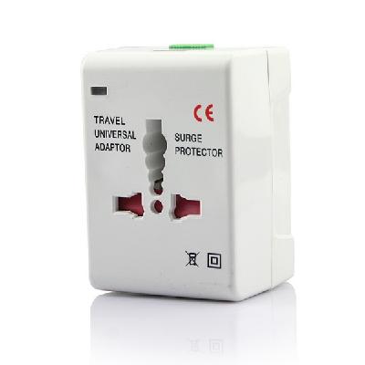 Universal Travel Adapter AC Power Plug All In One with USB Port