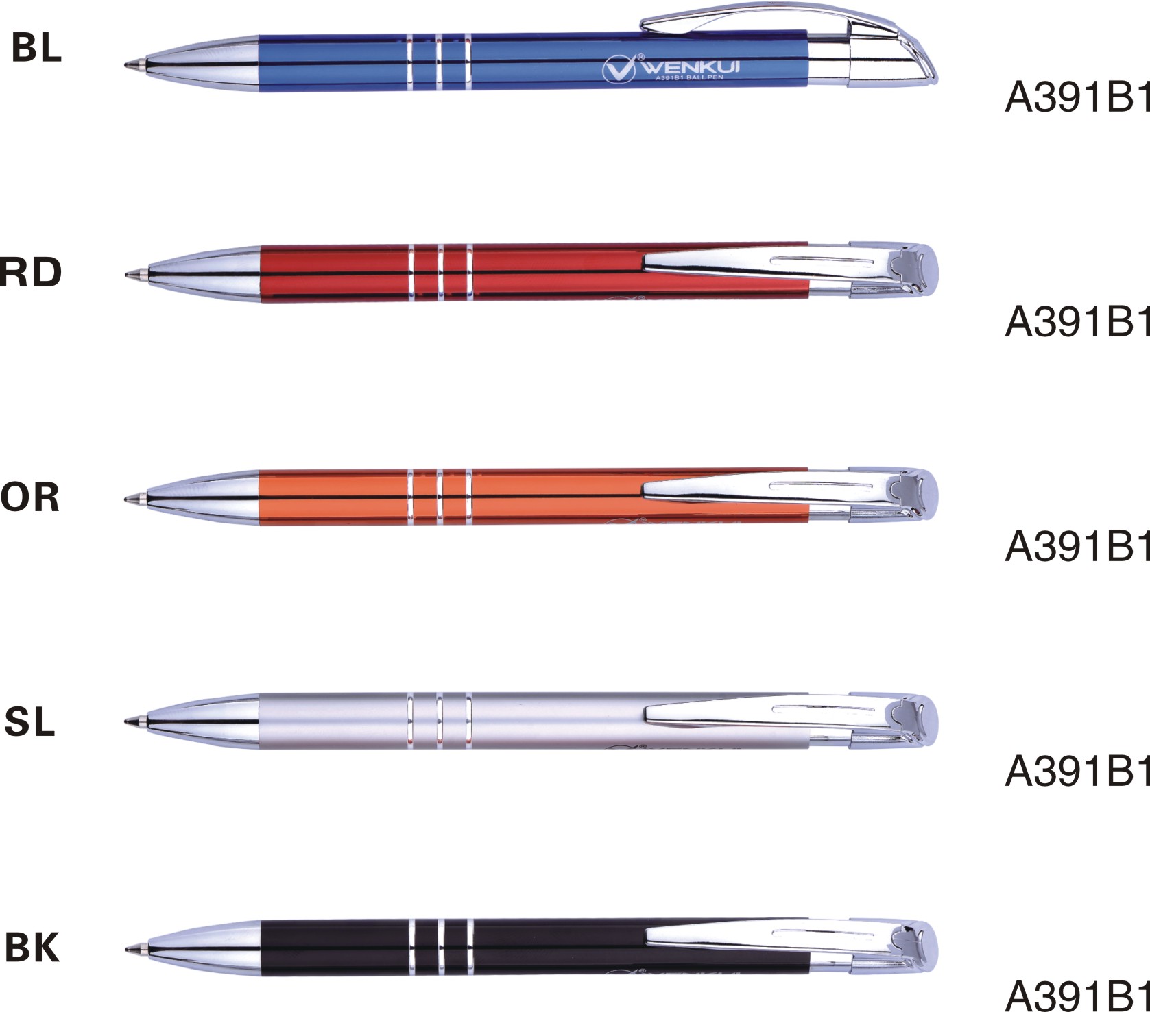 металлическая ручка-A391B1
