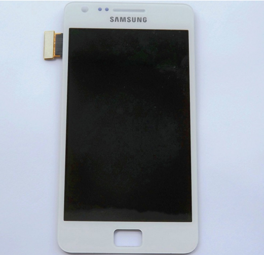 Samsung I9100 Galaxy S II Complete Digitizer LCD Screen Assembly white