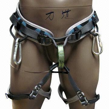 Safety climbing body harness