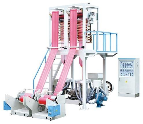 Double-head Film Blowing Machine for LDPE, HDPE