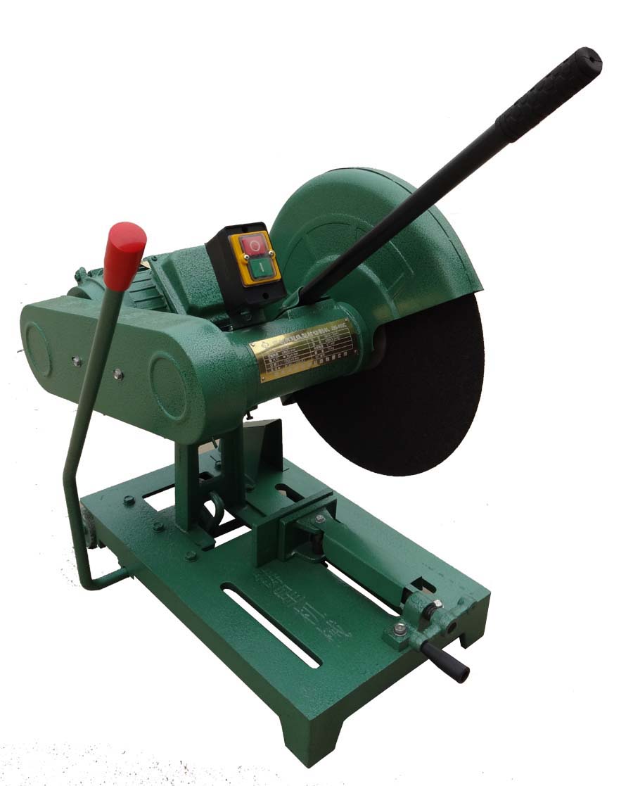 New Developed Abrasive Wheel Cutting Machine with Patent()
