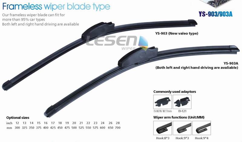 Valeo Type Flat Wiper Blade YS-903