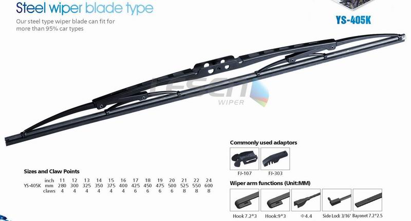Universal Steel Wiper Blade YS-405K 