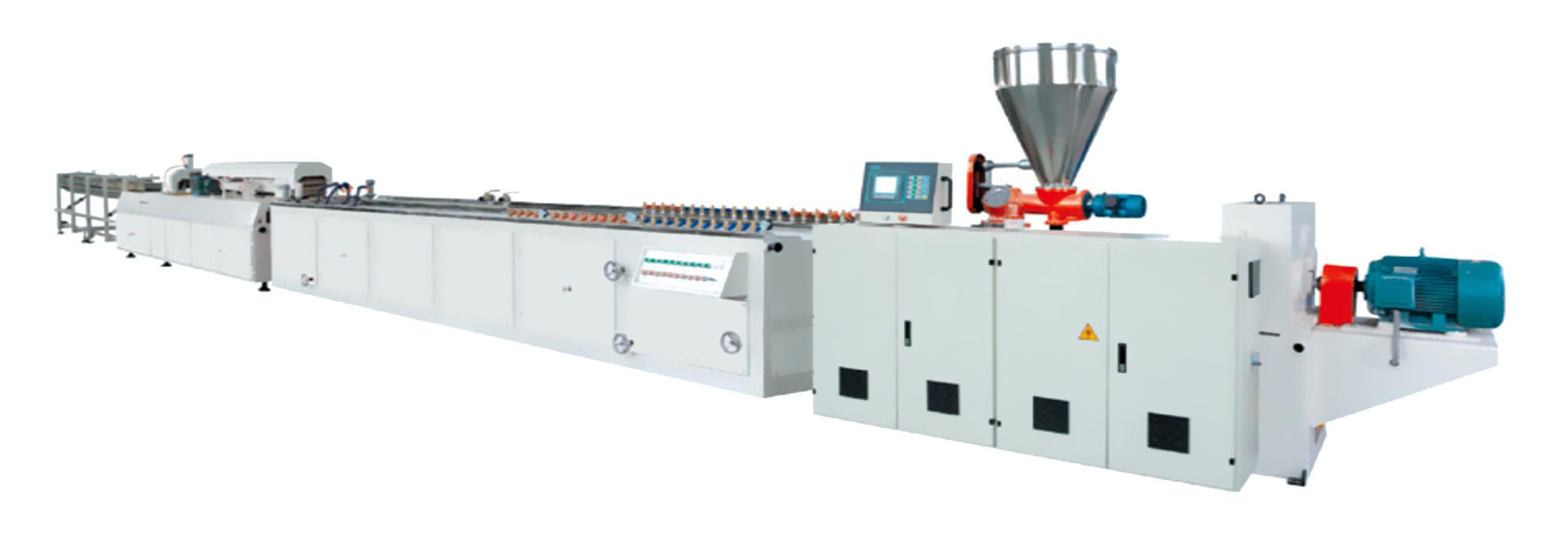 PVC frofile&foamed extrusion line