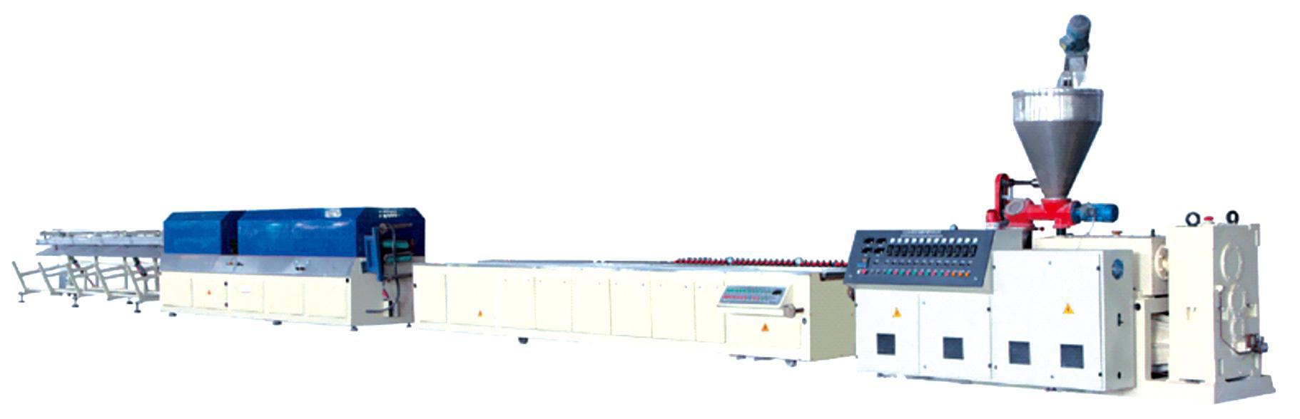PE/PP and PVC wooden plastic extrusion line