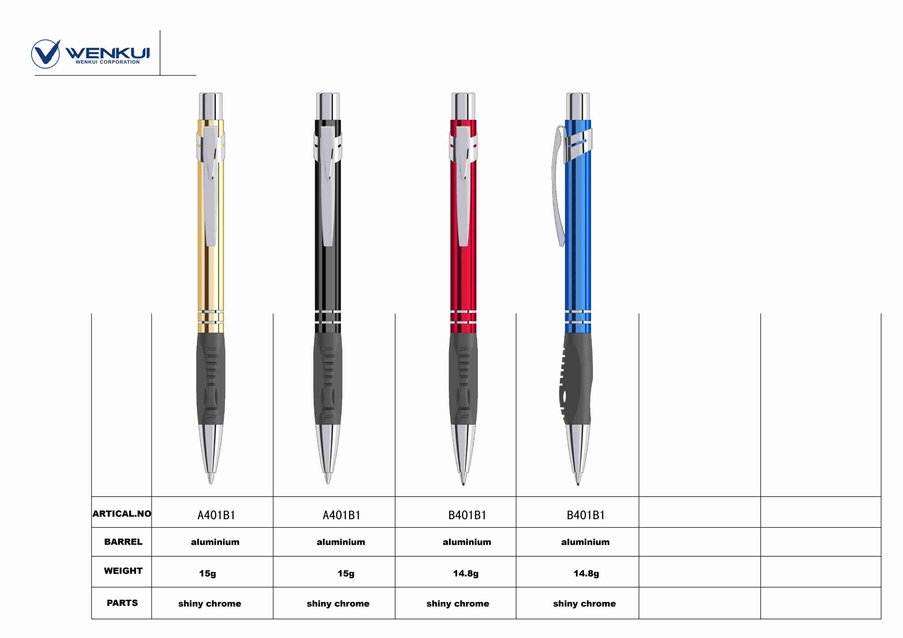 Металлическая ручка A401B1