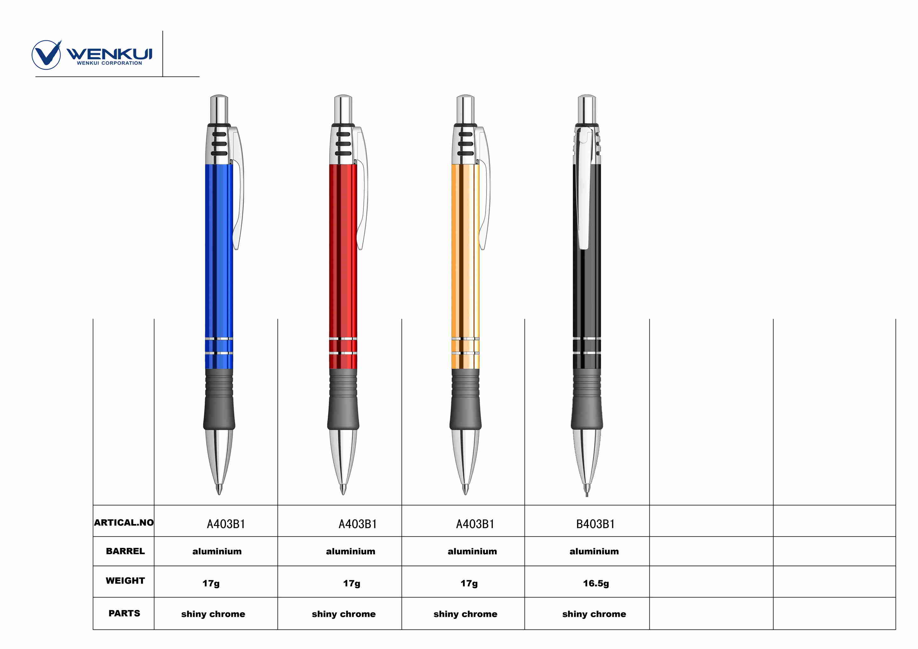 Металлическая ручка A403B1