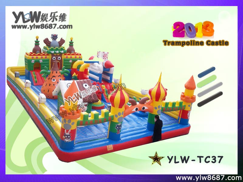 kids inflatable trampoline,inflatable bouncer,inflatable jumping bed