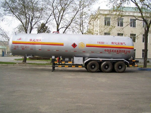 Best-Selling tank trailer for Liquid gas transport