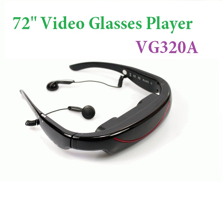 72'' Video Glasses Mobile Theatre FPV Player