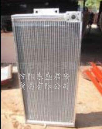 Hyundai excavator hydraulic oil radiator
