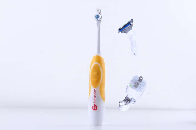 Electric Toothbrush with Razor Head Rotating Toothbrush