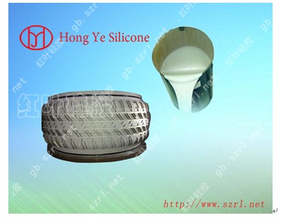         Platinum cured silicone rubber for tire mold 