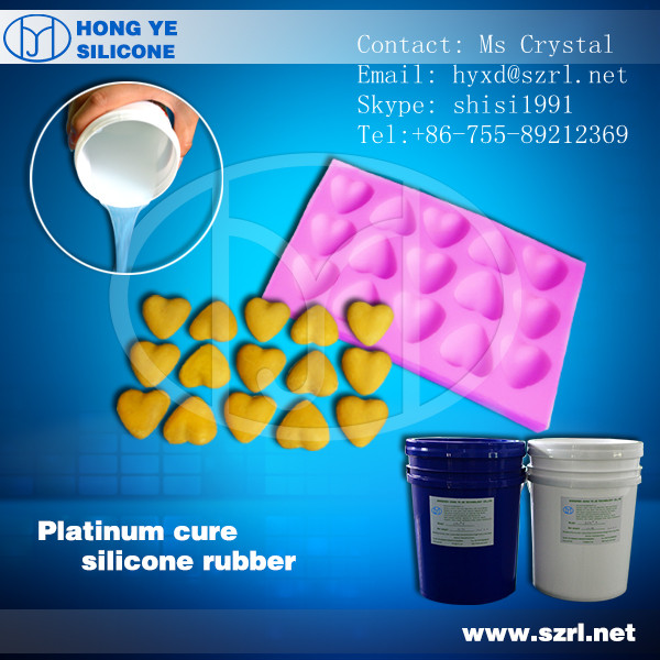 Platinum cure silicone rubber