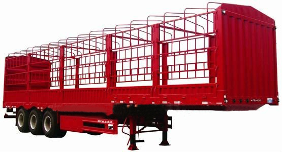 Hot selling fence semitrailer for cargo transport