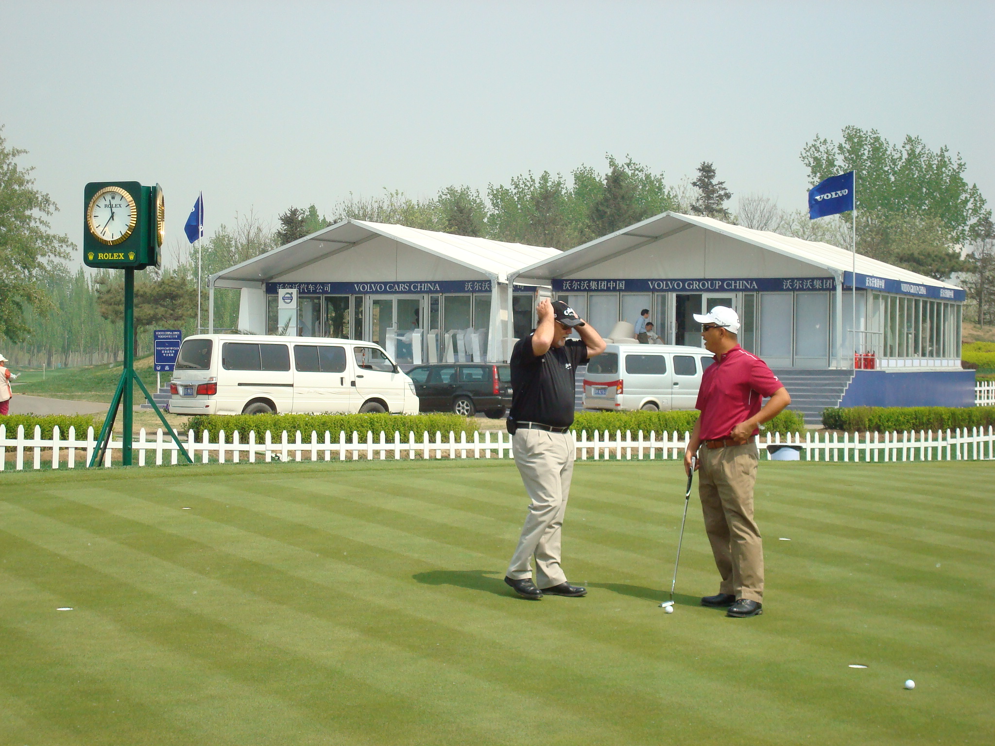 golf sports exhibition tent
