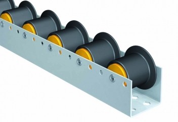 Interroll Conveyor Accessories Roller Track BU50