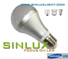 7W LED Bulb, E27/E14/B22, High Lumen, CRI 80
