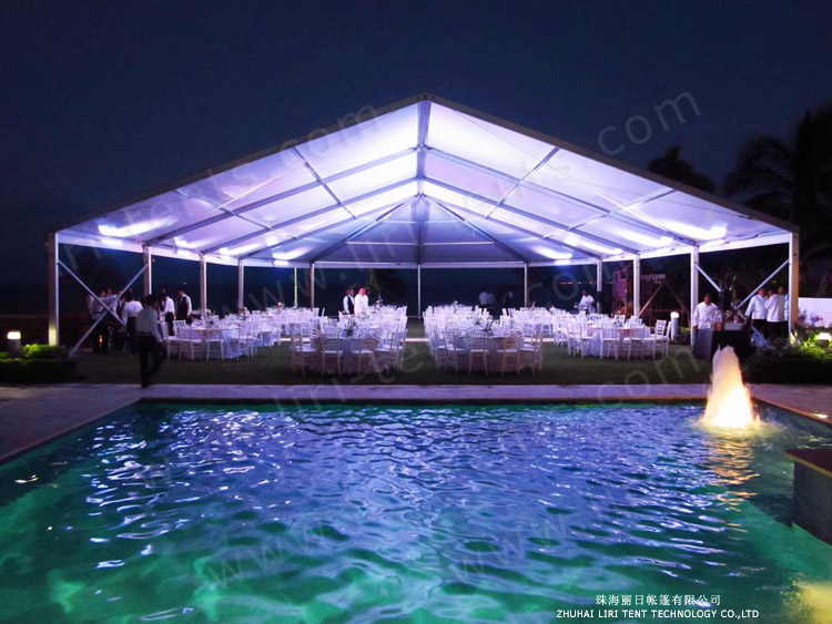 500 banquet seating capacity canopy marquee