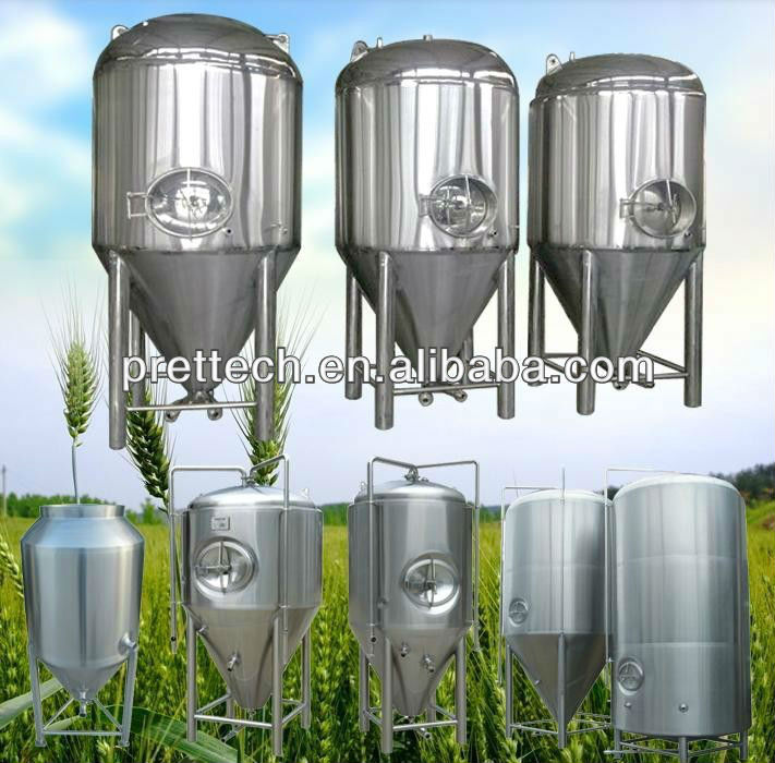 Conical beer machine 1000l fermenter for sale