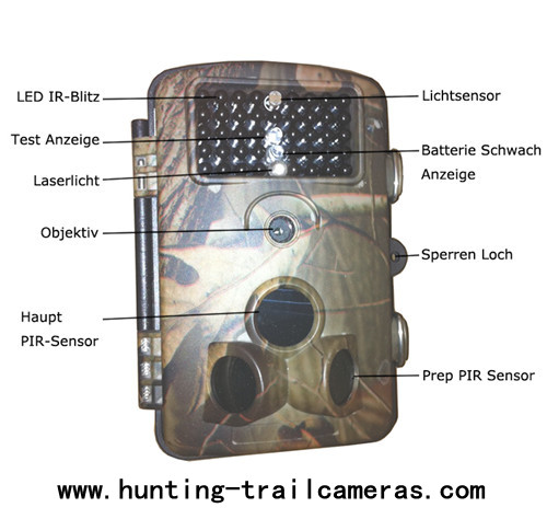 20fps Video 850nm Infrared Trail Camera With Laser light and Serial Number