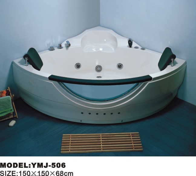 YMJ-506 massage bathtub,hydro massage bath tub with ISO,CE,ROHS certificates
