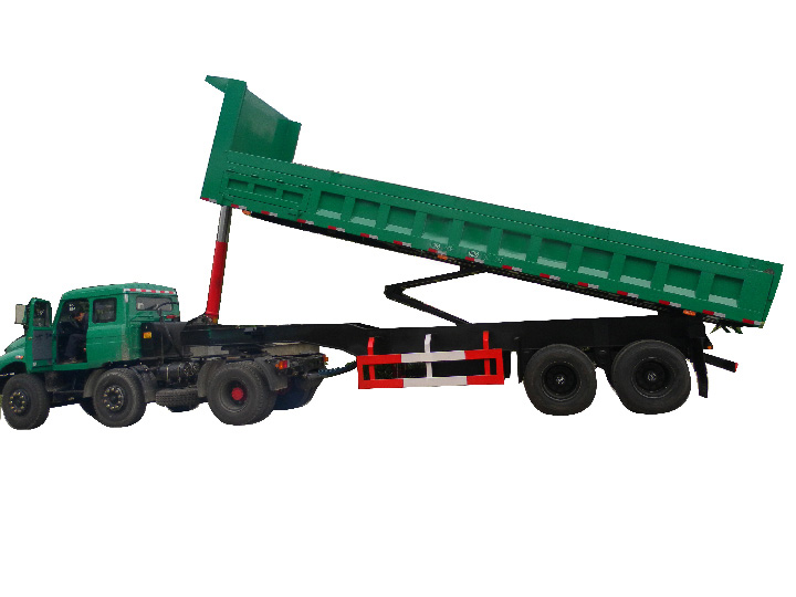 Hot sale dump lorry/tipping semitrailer with factory price