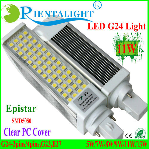 11W G24 LED PL lamps