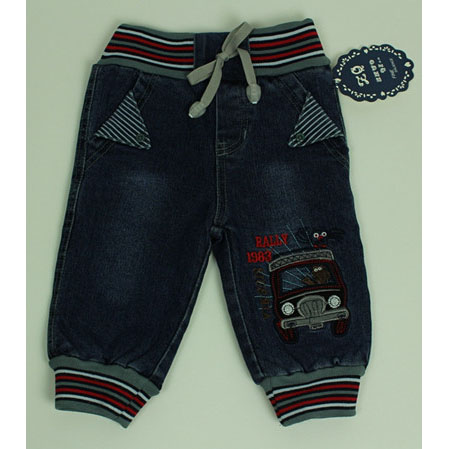 boy's Denim pants,children's wear, with lining cloth