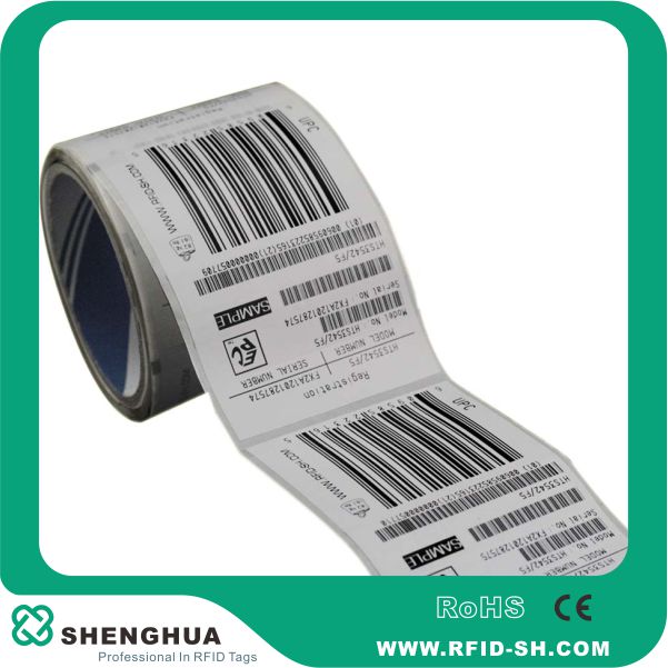 Printable Passive EM 915MHZ RFID Adhesive Label