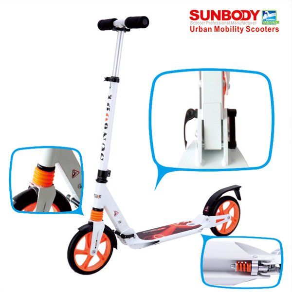 kick scooter with suspension