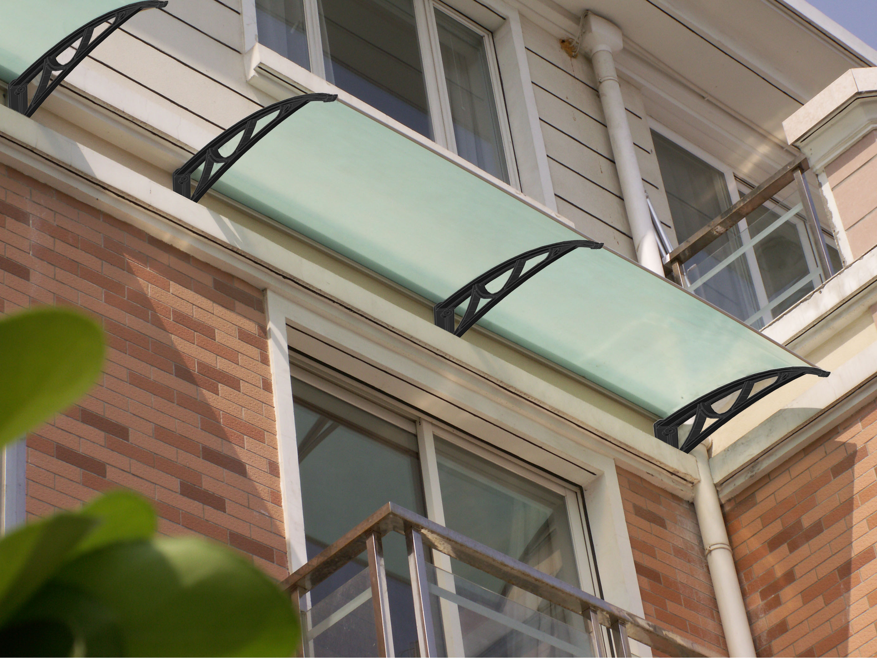 polycarbonate canopy PC Awning N700-150S