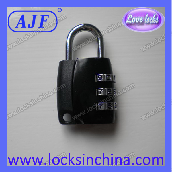 High quality fashionable luggage coded padlock