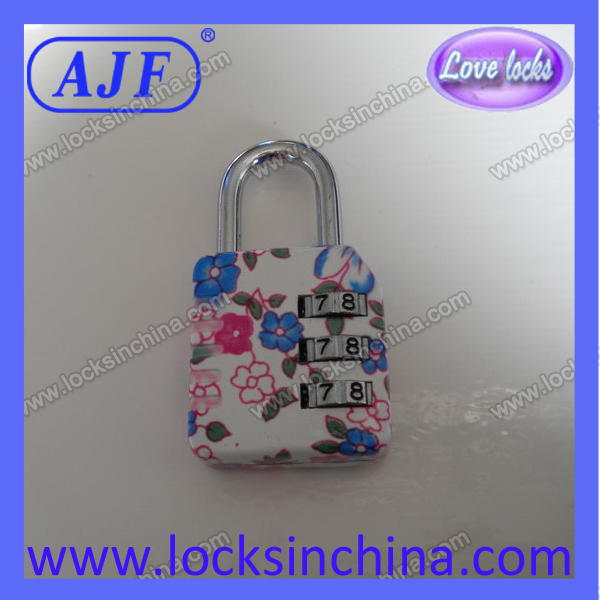 High quality newest cute suitcase padlock