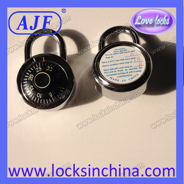 45mm Rotary combination lock for students