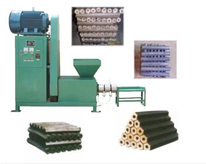 Barbecue Charcoal stick press machine|Wood Biomass Charcoal Machine