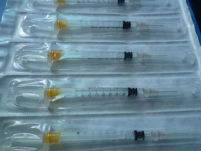 1ml  safety needle retractable syringe