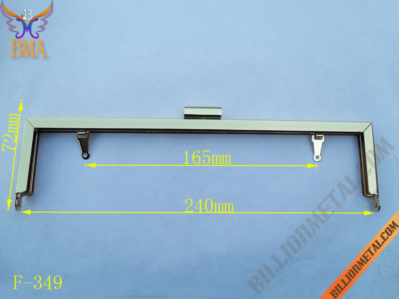 9 inch/240mm Evening Bag Metal Purse Frame(F-349)