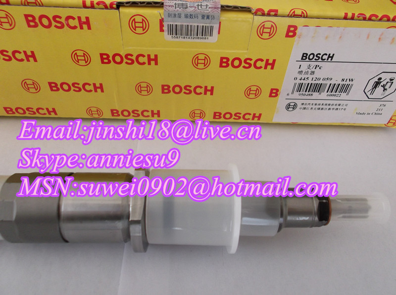 BOSCH Original Common Rail Injector 0445120059 /4945969/3976372 for CUMMINS DODGE KOMATSU