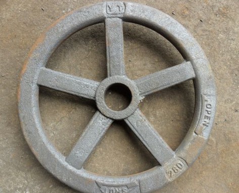 grey iron casting handwheel 