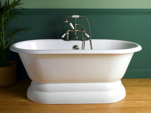 cast iron double ended tubs 